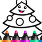 Drawing Christmas For Kids – Draw & Color
