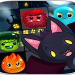 HAPPY Halloween monstres Witch – Match 3 Puzzle