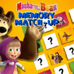 Masha and the Bear Memory Match Up